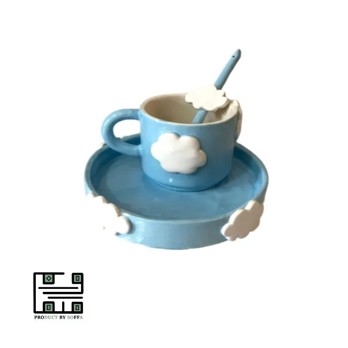 ست چایخوری سرامیکی ابر